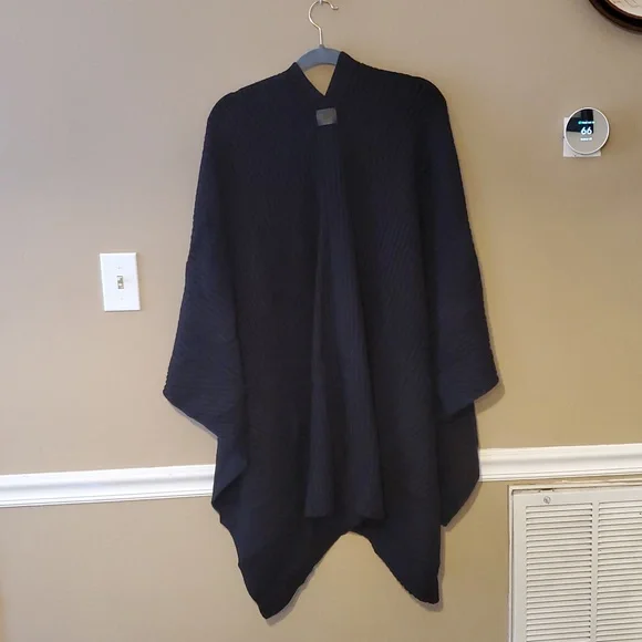 All Saints Traveling Rib Ruana One Size Fits All NWT'S - Picture 5 of 9